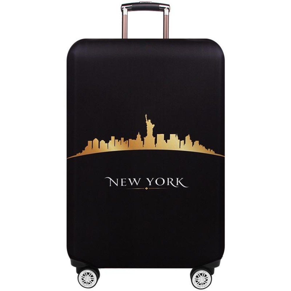 Luggage Thickening Wear-resistant Elastic Anti-dust Protection Cover, Size: L(Lady Liberty)