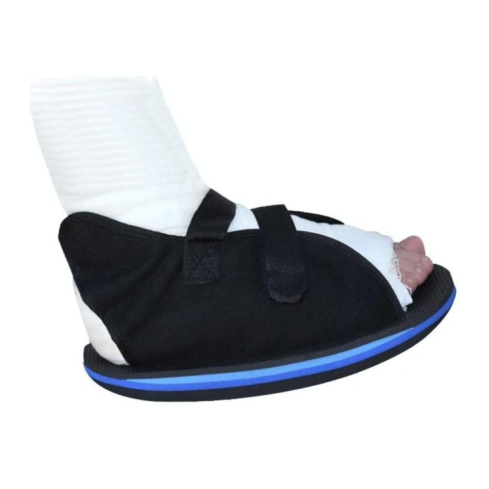 Plaster Shoes Ankle Foot Cover Adjustable Foot Rest, Size: S/M 25cm(Black)