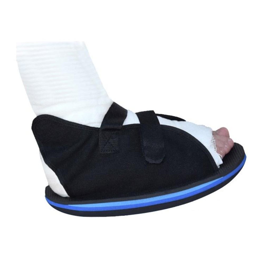 Plaster Shoes Ankle Foot Cover Adjustable Foot Rest, Size: M/D 27cm(Black)