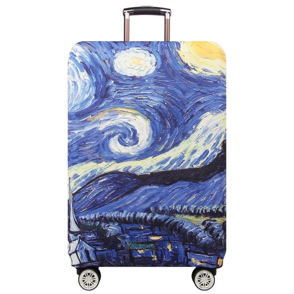 Wear-resistant Dust-proof Luggage Compartment Protective Cover, Size: S(Starry Sky)