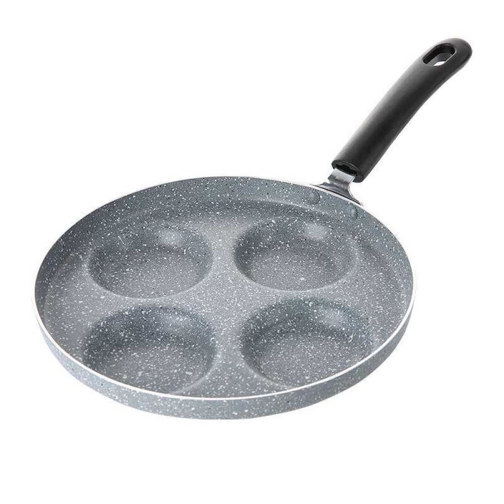 Maifan Stone Fried Egg Nonstick Pan Waffle Maker, Style: Open Fire, Diameter: 24cm (Grey)