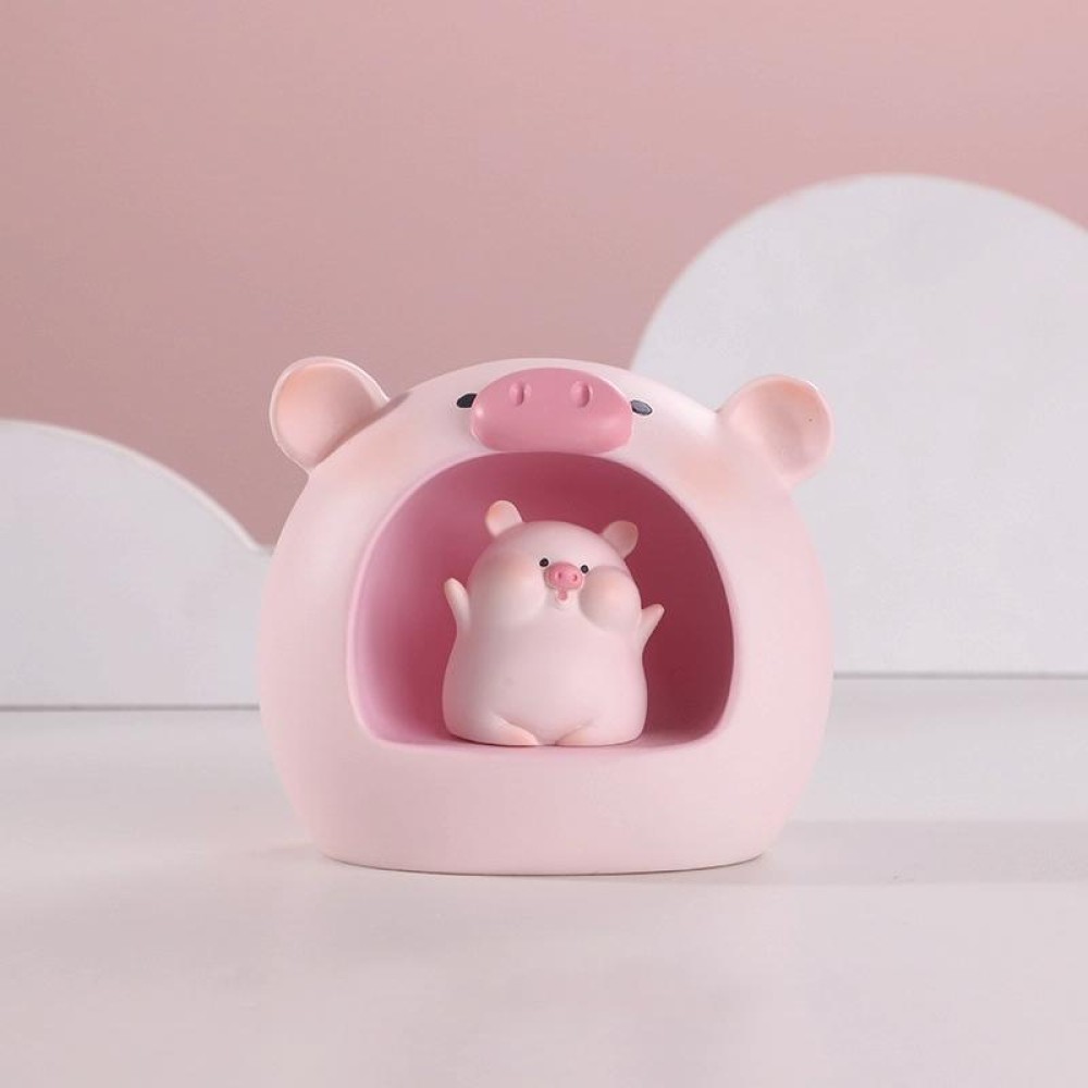 Pig Night Light Home Table Decoration Ornament(Open Hand)