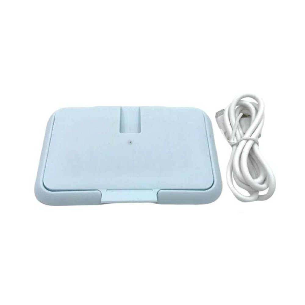 Home Car Portable USB Wet Towel Heater(Light Blue)