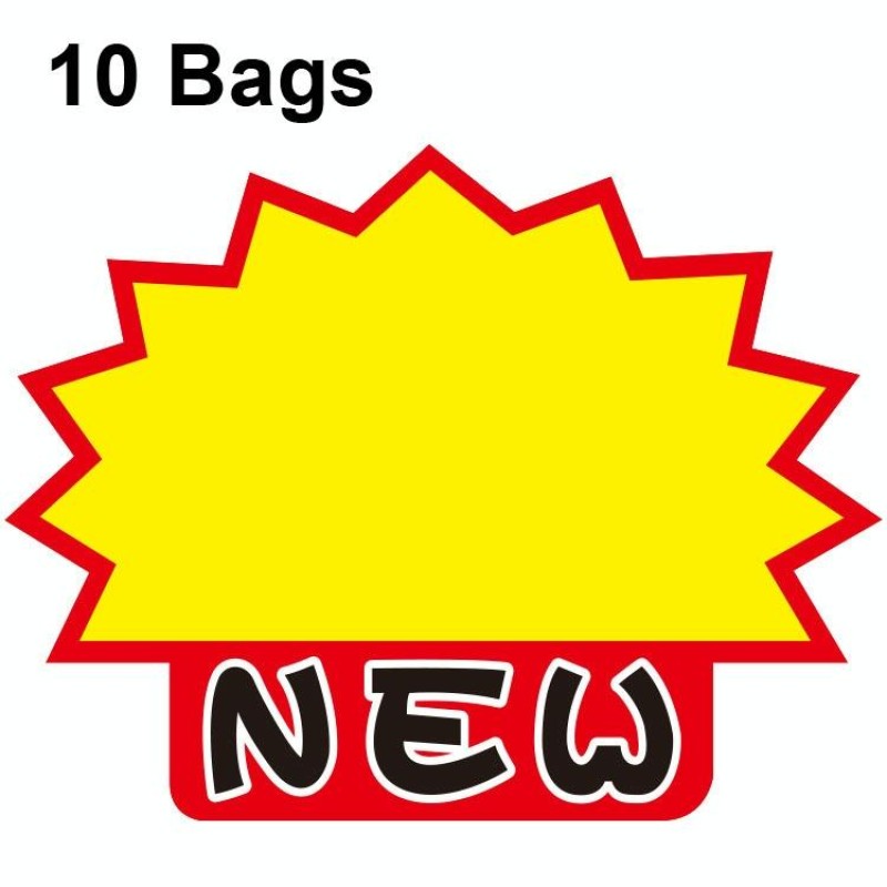 WM-303 10bags 9x7cm Explosion Sticker Product Price Tag Supermarket Price Label