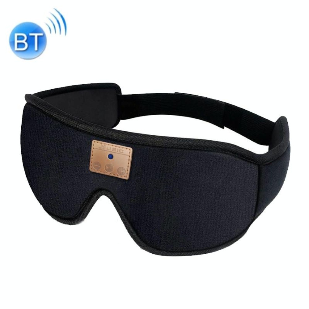 Bluetooth Eye Mask 3D Sleep Blackout Eye Shield Can Listen To Music & Answer Phone(Black)