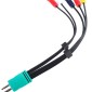 for Samsung 3.5+2.5 to 5RCA Double-head LCD TV AV Cable Component Signal Cable