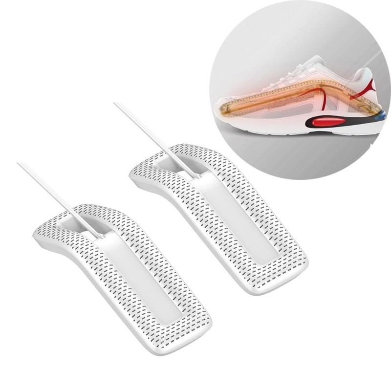 USB Shoes Boots Dryer Electric Heating Disinfect Sterilization Drying Device(White)