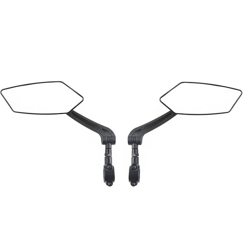 Mountain Bike High Definition Flat Reflective Rearview Mirror, Specification: 1 Pair