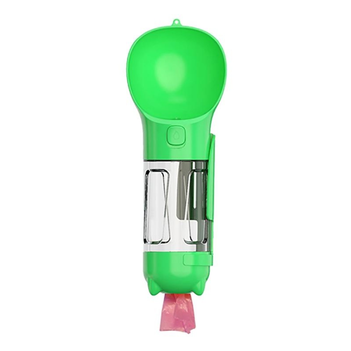 3 in 1 Leakproof Outdoor Dog Water Fountain Portable Pet Drinking Bottle, Size: 300ml(Green)
