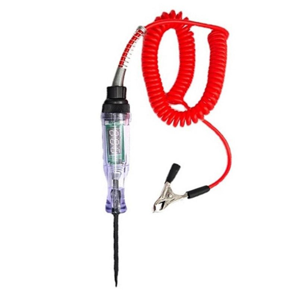 3-70V Automotive Circuit Testing Electric Pen Repair Tool, Model: B Spring Cable