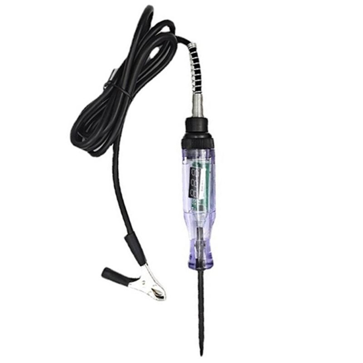 3-70V Automotive Circuit Testing Electric Pen Repair Tool, Model: D Black Cable