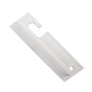 Bathroom Mirror Glass Silicone Wiper Cleaning Tools(White)