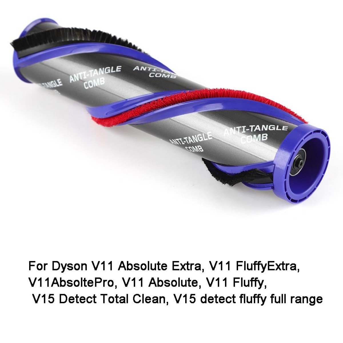 For Dyson V11 V15 Vacuum Cleaner Anti-winding Suction Head Brush Bar Roller