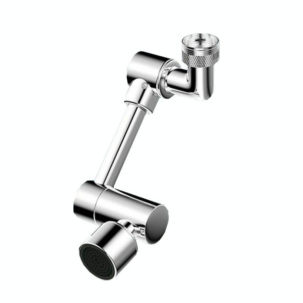 Faucet Universal Extender 1440 Degree Mechanical Arm Booster Head, Style: Copper Single Gear
