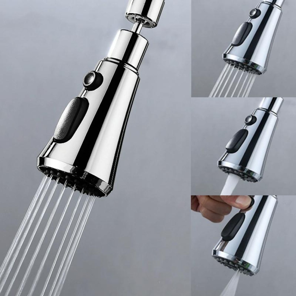 3 Functions Spray Head 360 Degree Swivel Faucet Spayer Head for Kitchen Faucet,Spec: Single Blade