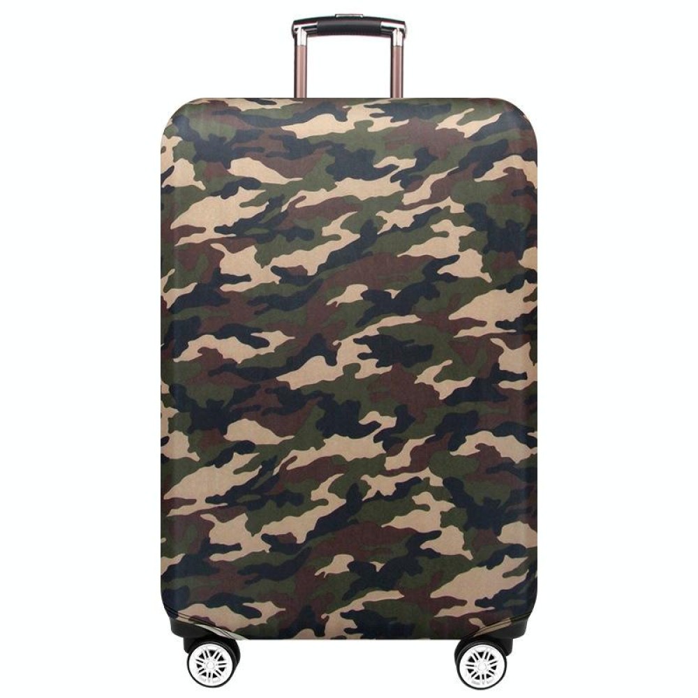 Wear-resistant Travel Trolley Suitcase Dustproof Cover, Size: S(Camouflage 1)