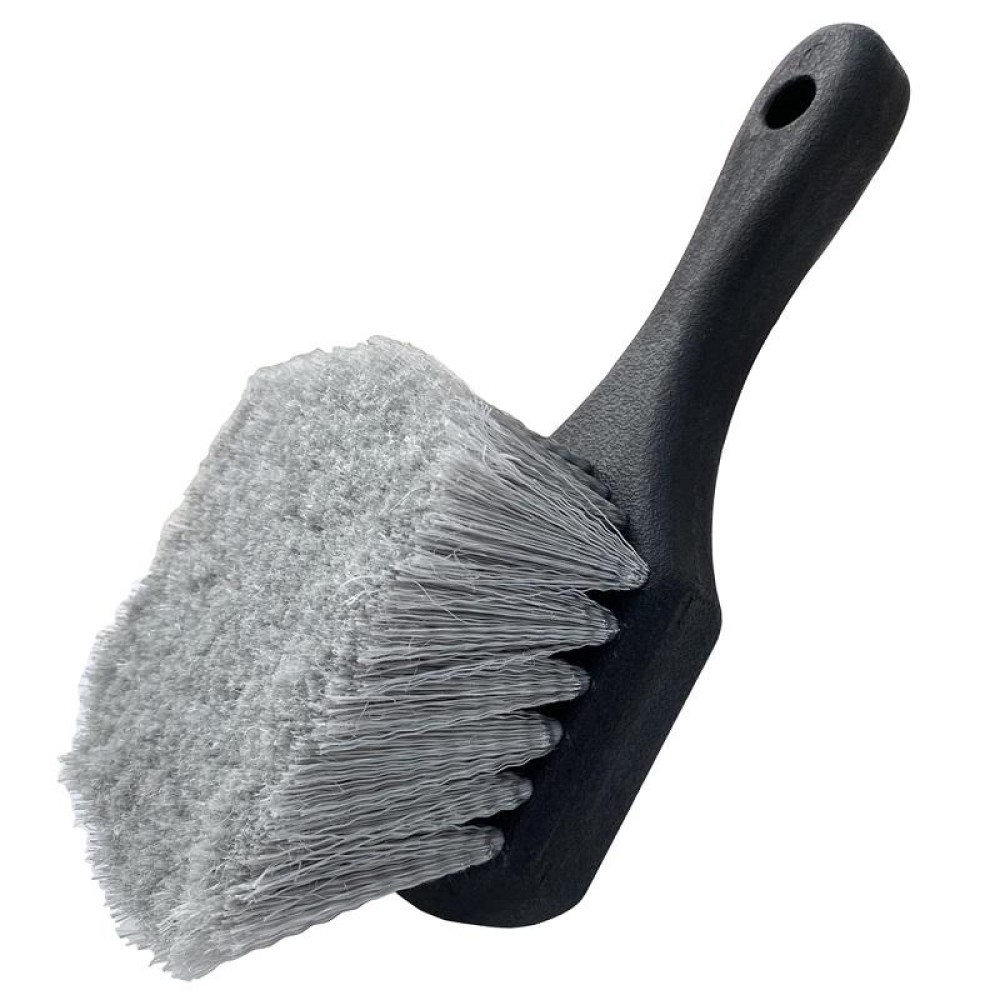 Multi-functional Wheel Washing Brush Carpet Cleaning Soft Brush, Color: Gray
