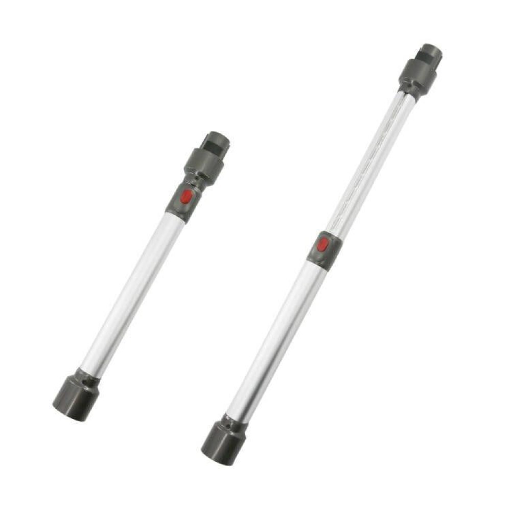 For Dyson V7 V8 V10 V11 V15 Vacuum Cleaner Telescopic Rod Metal Extension Tube(Silver)