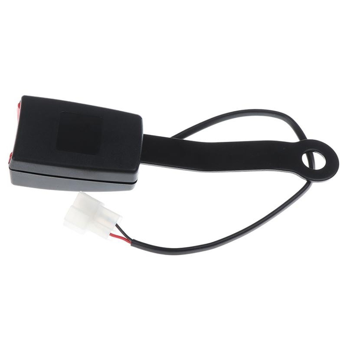 173mm Car Seat Belt Buckle Connector With Alarm Signal