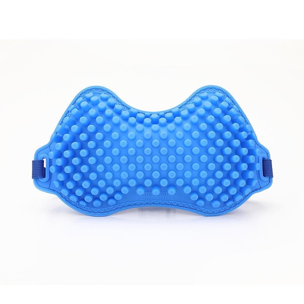 Silicone Car Seat Cushion Summer Breathable Cool Pad, Color: Headrest Blue