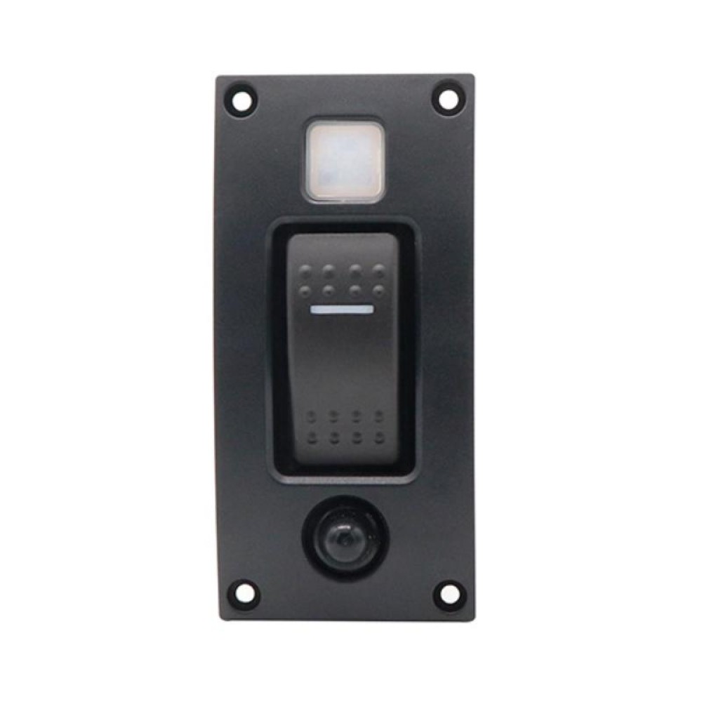 Marine Self-Locking Resetting Switch With Overload Protection Indicator Light ON-OFF 2 Switch