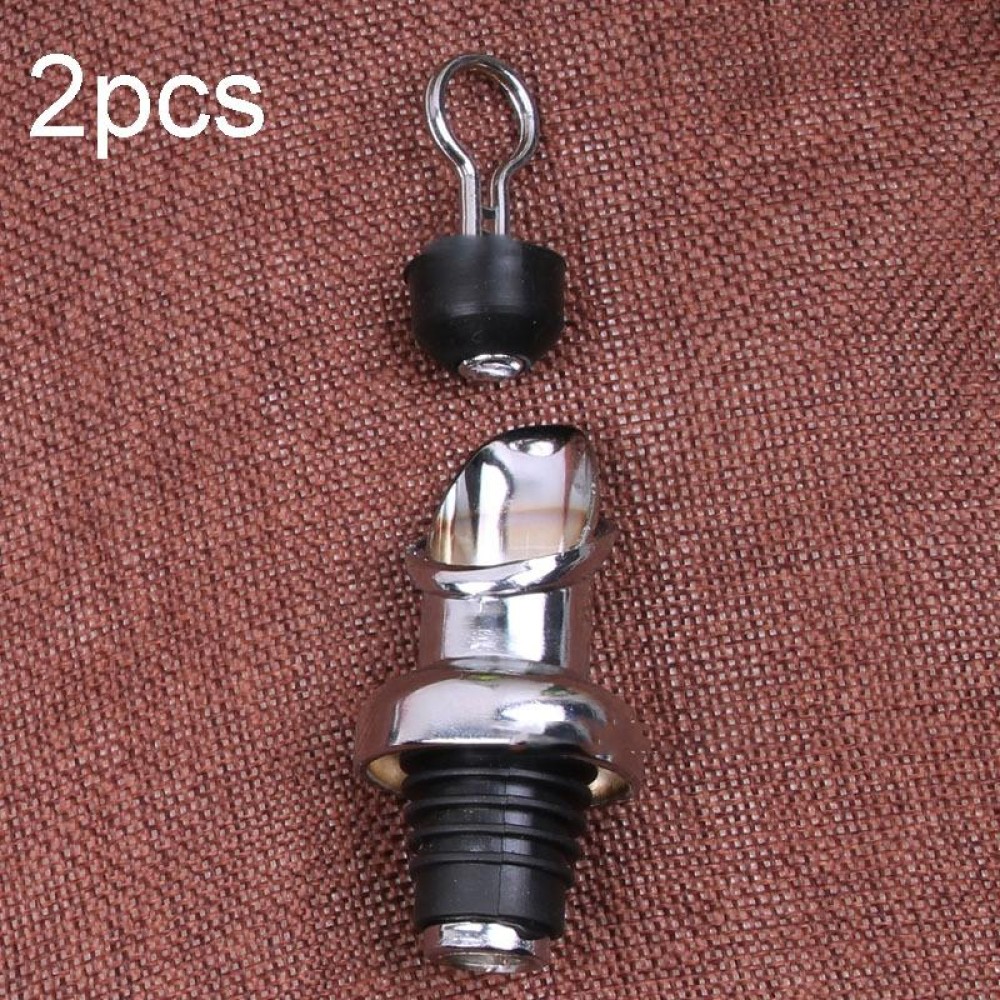 2pcs Zinc Alloy Red Wine Cork Wine Stopper Drink Bar Tool Ring Type