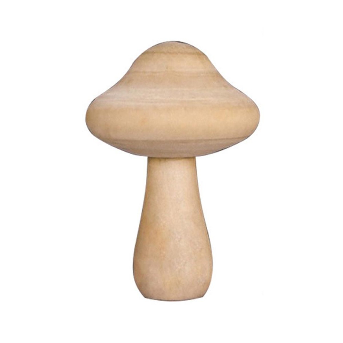 210143G Wooden Mushroom Head DIY Painted Toys Children Early Education Household Decorative Ornaments