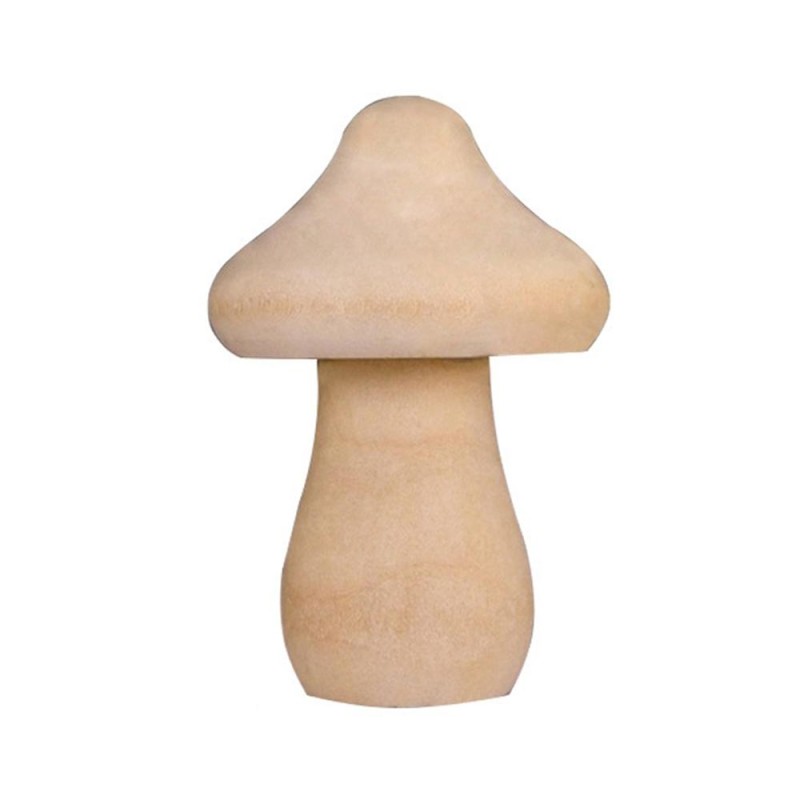 210143I Wooden Mushroom Head DIY Painted Toys Children Early Education Household Decorative Ornaments