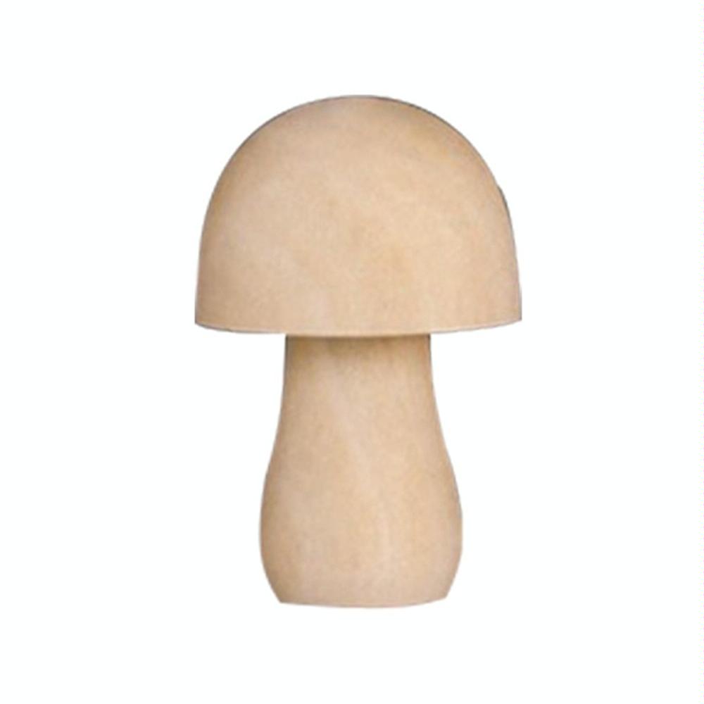 10pcs Wooden Mushroom Head DIY Painted Toys Children Early Education Household Decorative Ornaments