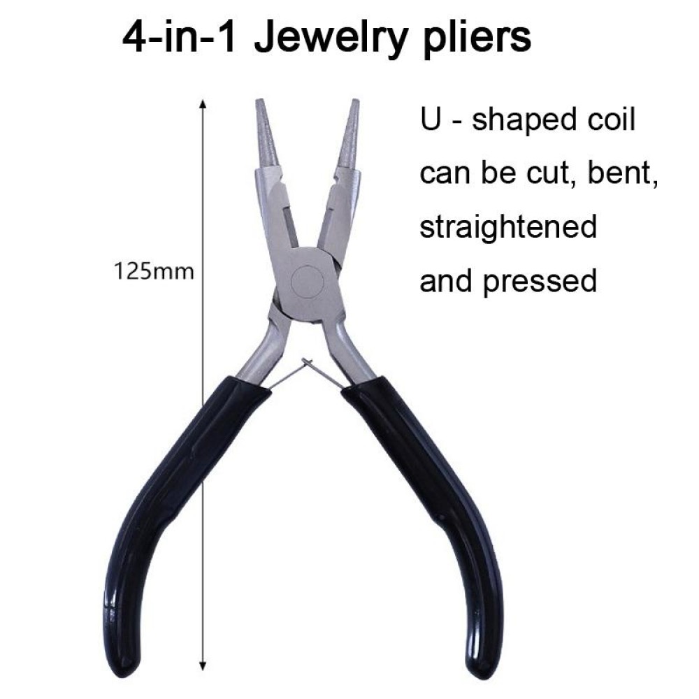 Handmade Jewelry Plier Nylon Accessories DIY Tools Wire Wrap Clamp, Style: Black Jewelry Plier