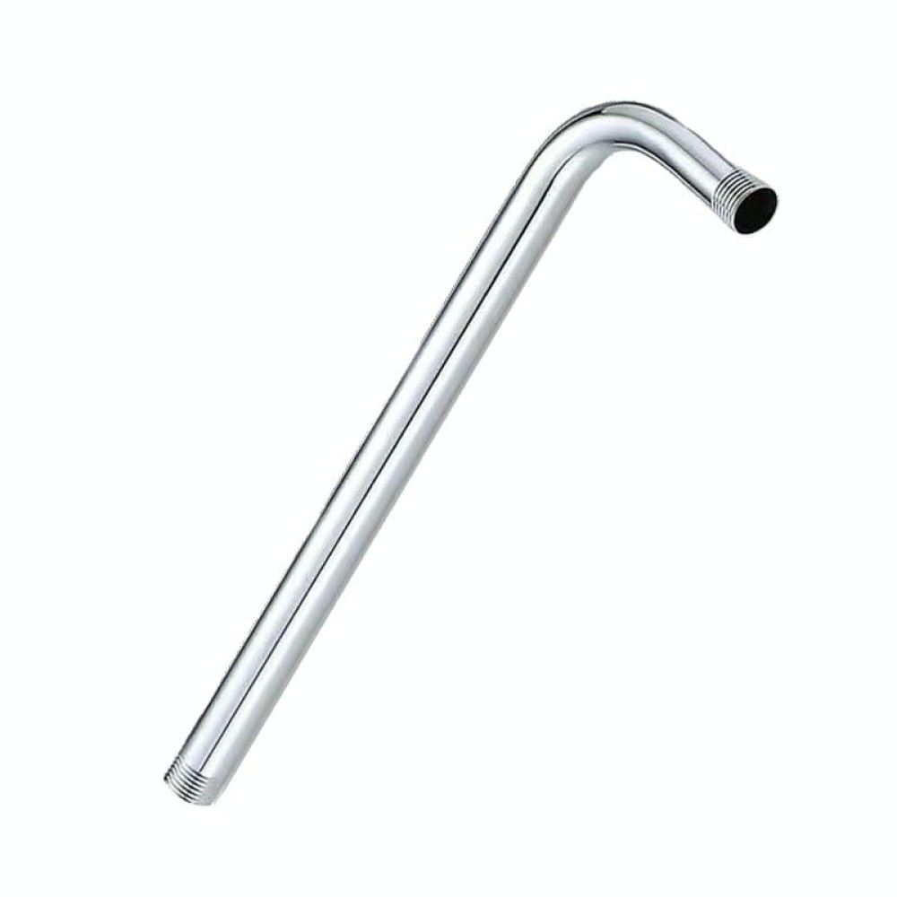 Top Spray Rod Shower Tube Stainless Steel Shower Outlet Pipe Elbow, Size: 49.5cm