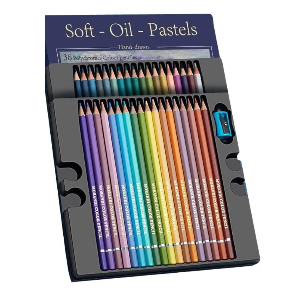 36 Colors Oily Bright Color Pencil Studio Special Set Morandi