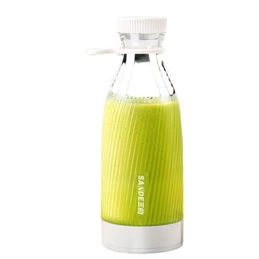 BDL-002 500ml Portable Juicer Cup Rechargeable Mini Juice Maker(White)
