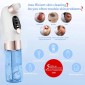 2112-A Water Circulation Pore Vacuum Cleaner Blackhead Remover With 6 Suction Heads