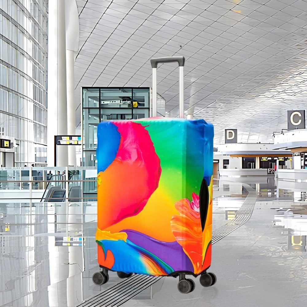 Luggage Protective Cover Travel Trolley Case Dustproof Sleeve, Size: For 18-20 Inch S(T-001)