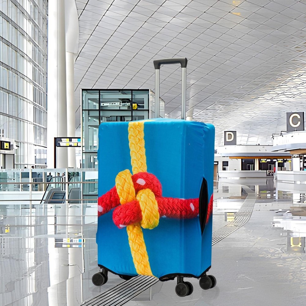 Luggage Protective Cover Travel Trolley Case Dustproof Sleeve, Size: For 24-26 Inch XL(T-004)