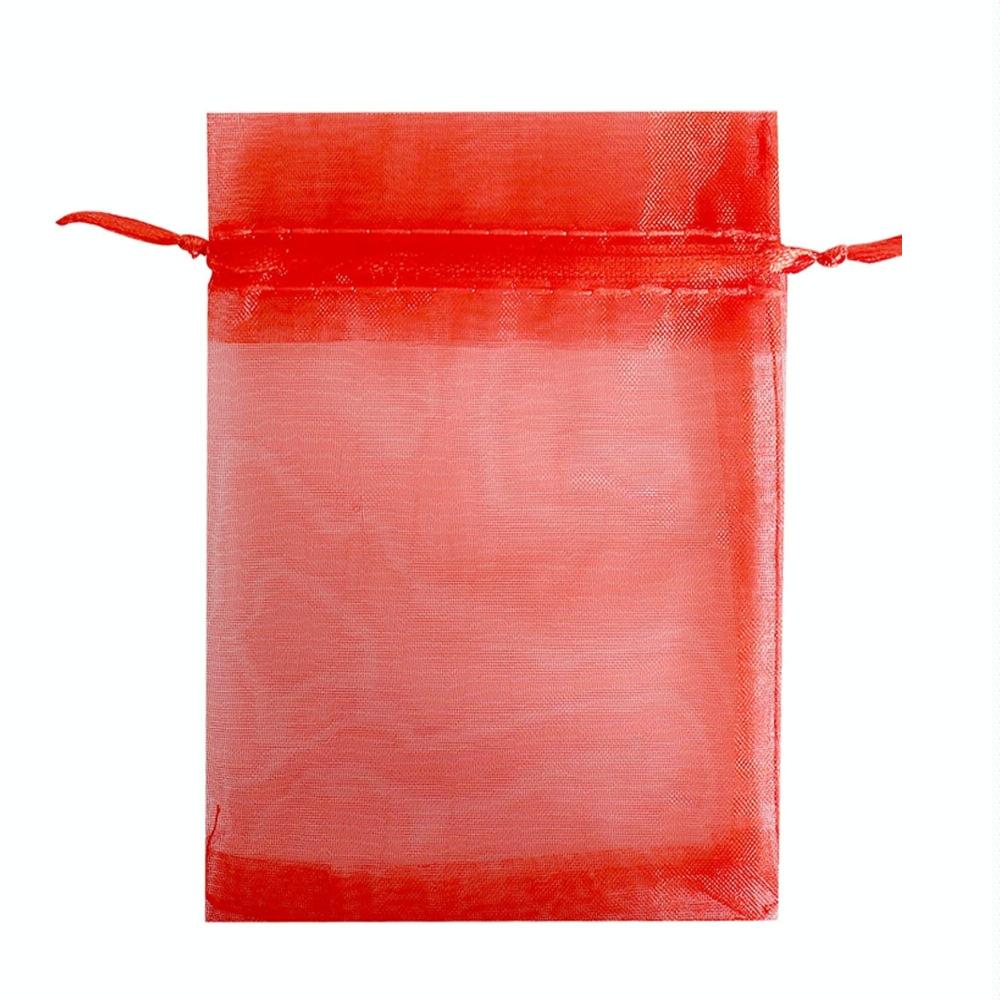 100pcs /Pack  Fruit Protection Bag Anti-Insect And Anti-Bird Net Bag 7 x 9cm(Red)