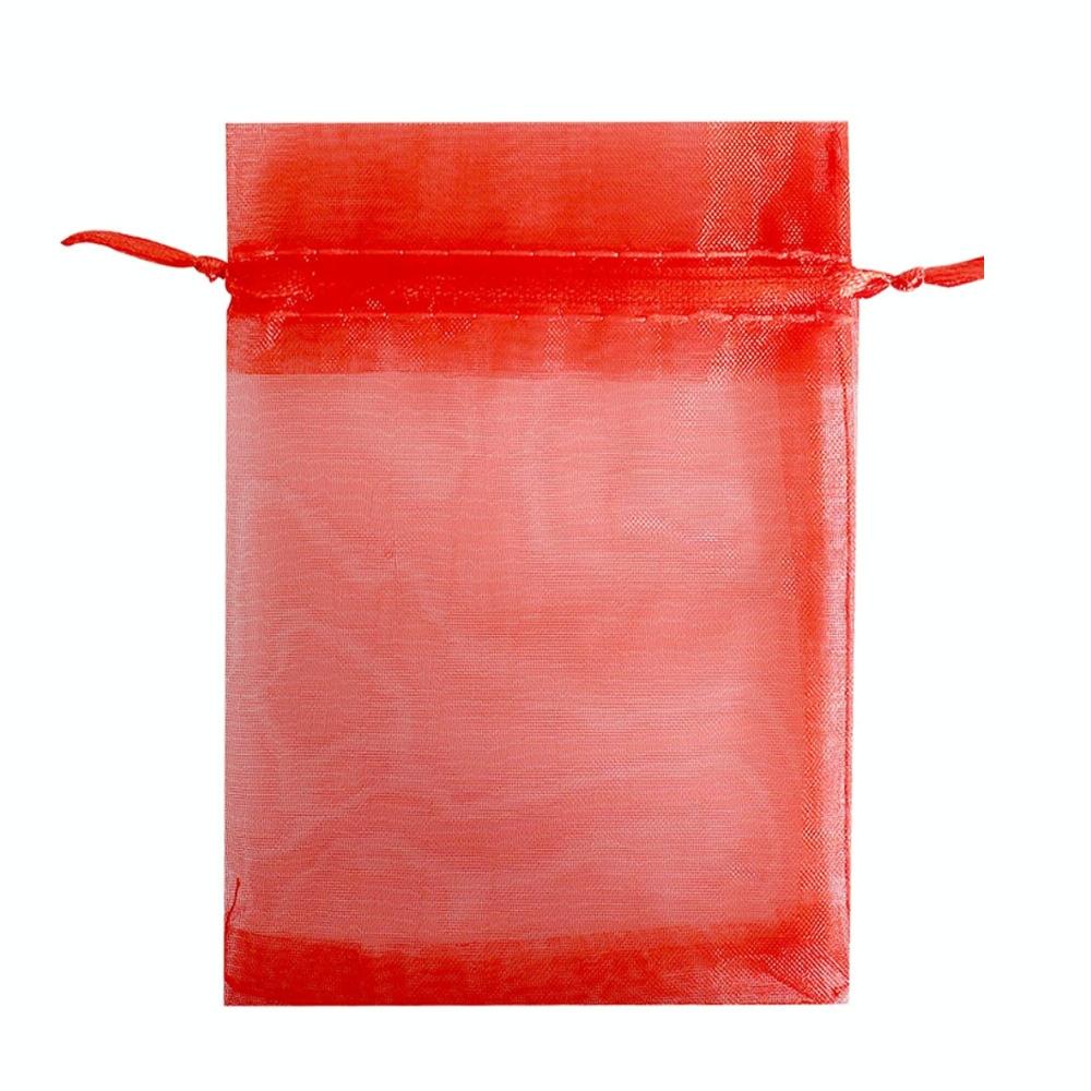 100pcs /Pack  Fruit Protection Bag Anti-Insect And Anti-Bird Net Bag 10 x 12cm(Red)