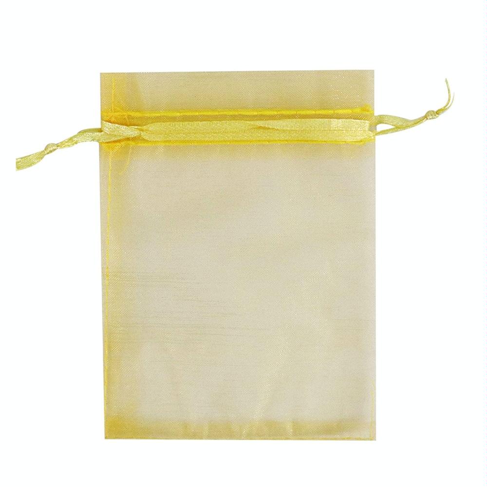 100pcs /Pack  Fruit Protection Bag Anti-Insect And Anti-Bird Net Bag 10 x 12cm(Gold)