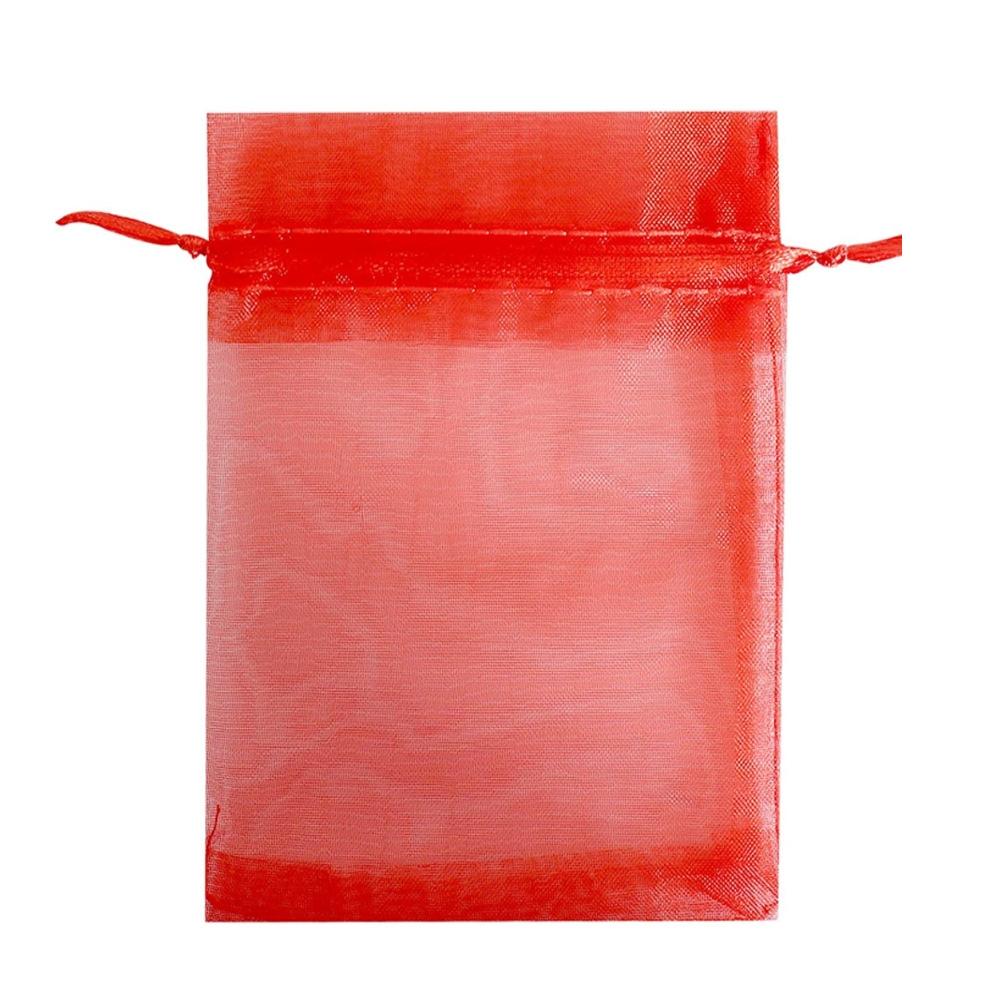 100pcs /Pack  Fruit Protection Bag Anti-Insect And Anti-Bird Net Bag 10 x 15cm(Red)