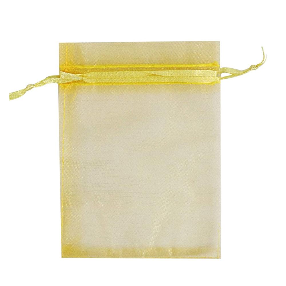 100pcs /Pack  Fruit Protection Bag Anti-Insect And Anti-Bird Net Bag 10 x 15cm(Gold)