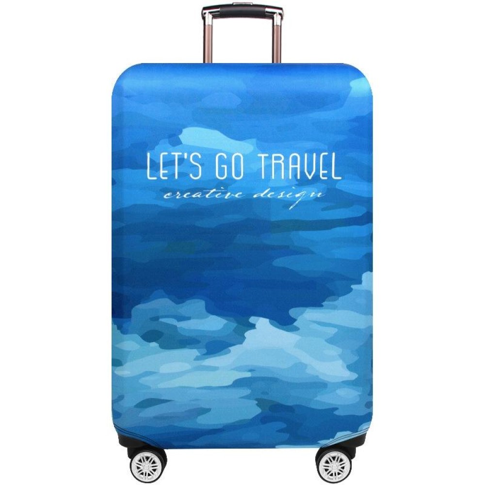 Wear-resistant Trolley Luggage Dustproof Protective Cover, Size: S(Dream Blue)