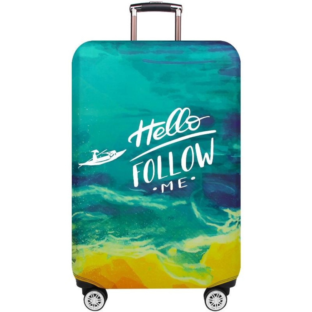 Wear-resistant Trolley Luggage Dustproof Protective Cover, Size: XL(Sea Boat)