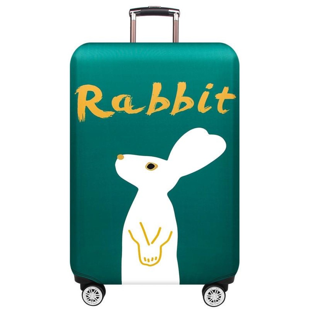 Wear-resistant Trolley Luggage Dustproof Protective Cover, Size: S(Rabbit)