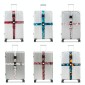 Luggage Cross Customs Lock Binding Strap, Color: Color Signs (Ordinary)