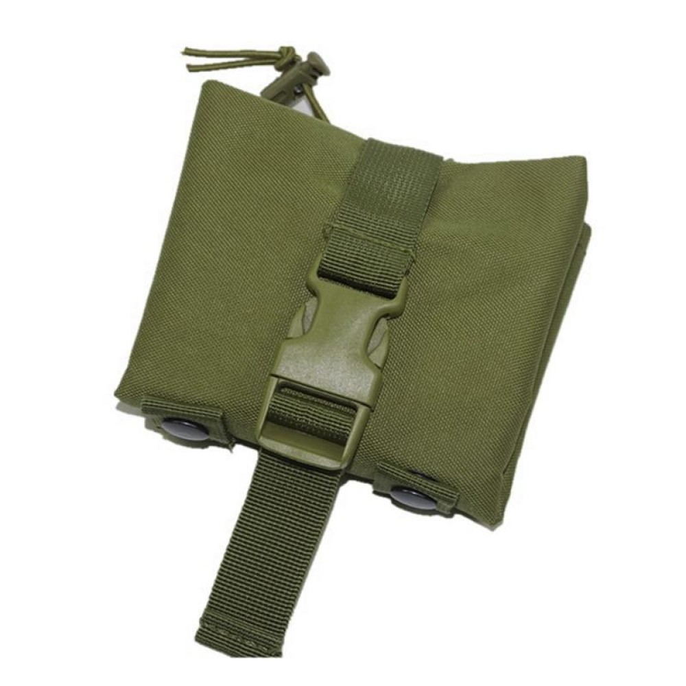 Outdoor Folding Waist Bag Multifunctional Accessory Hanging Bag, Color: Army Green