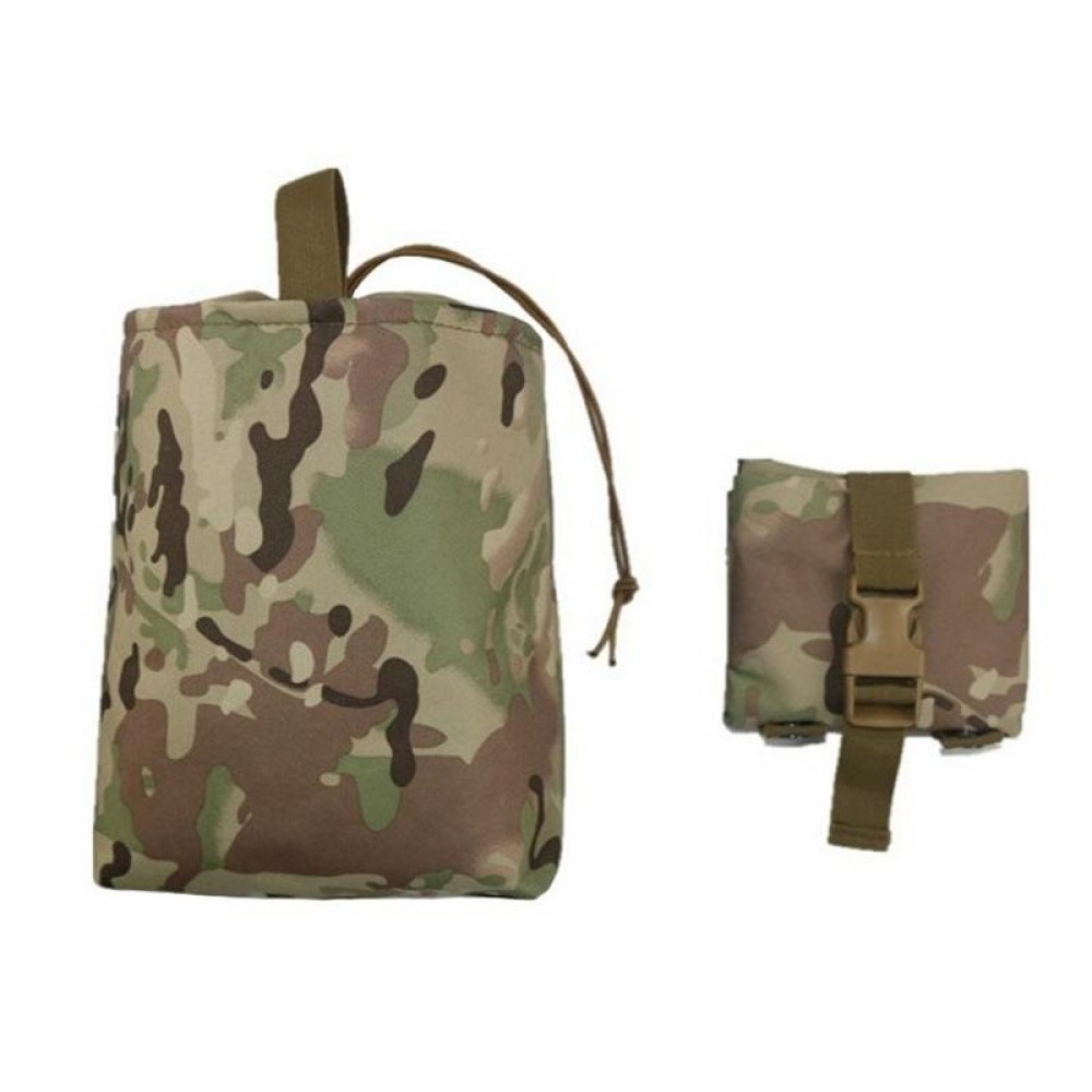 Outdoor Folding Waist Bag Multifunctional Accessory Hanging Bag, Color: CP Camouflage