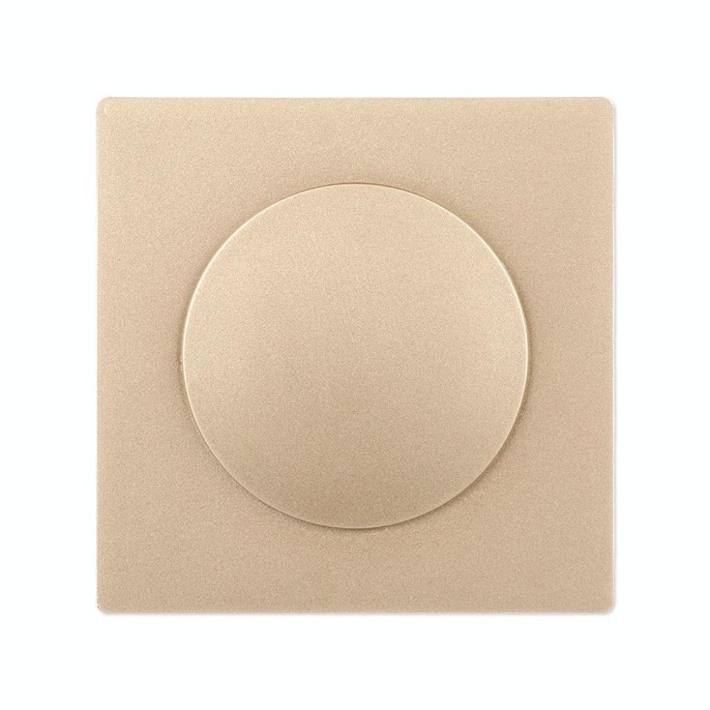 Square Air Conditioning Hole Decoration Cover Wall Hole Plug, Style: 9cm Gold
