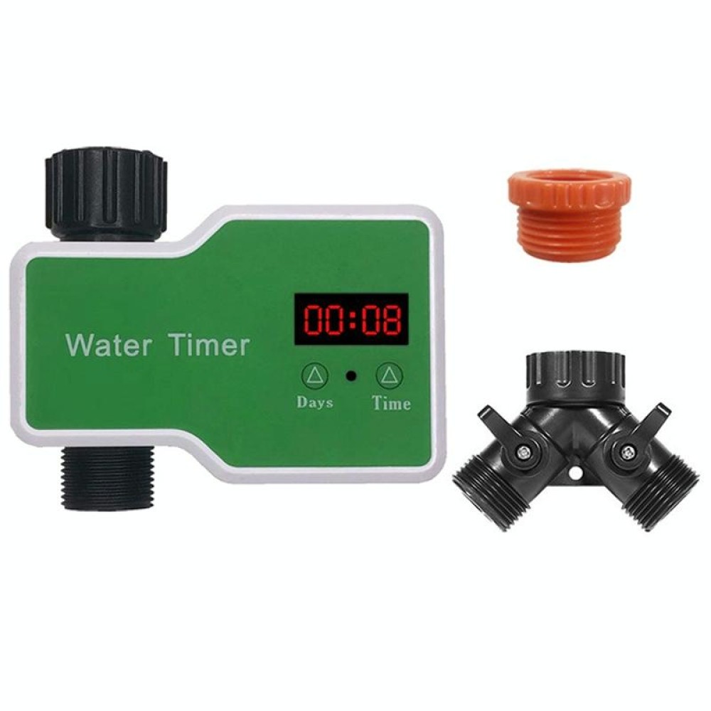 Irrigation System Intelligent Controller Automatic Timed Watering Device, Specification: 2 Water Outlet