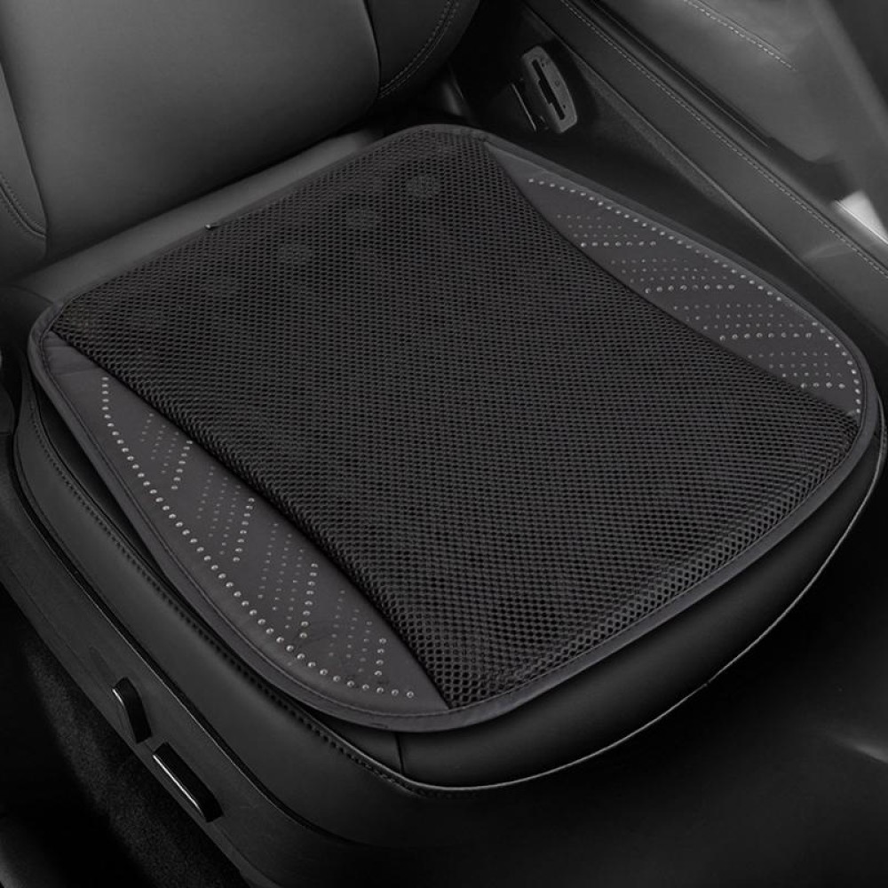 Multifunctional USB Fan Ventilation Heat Dissipation Car Seat Cushion(Black)